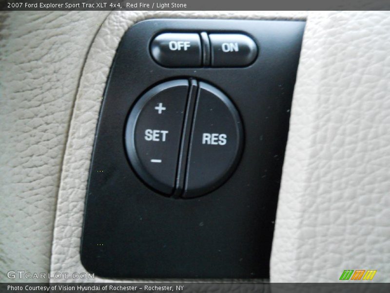 Red Fire / Light Stone 2007 Ford Explorer Sport Trac XLT 4x4