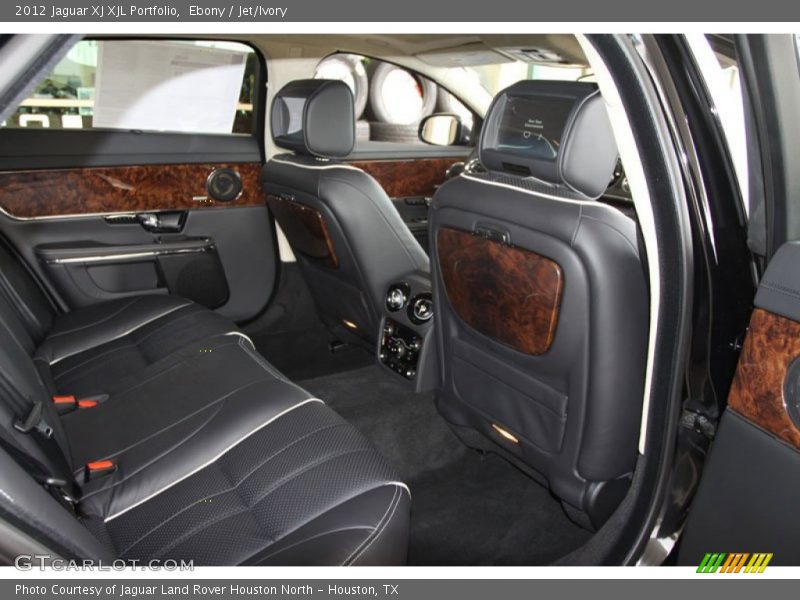  2012 XJ XJL Portfolio Jet/Ivory Interior