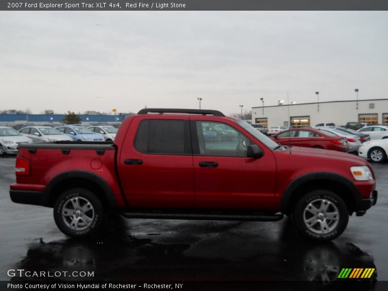 Red Fire / Light Stone 2007 Ford Explorer Sport Trac XLT 4x4
