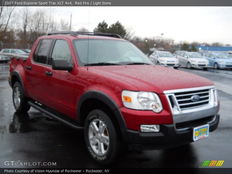 Red Fire / Light Stone 2007 Ford Explorer Sport Trac XLT 4x4