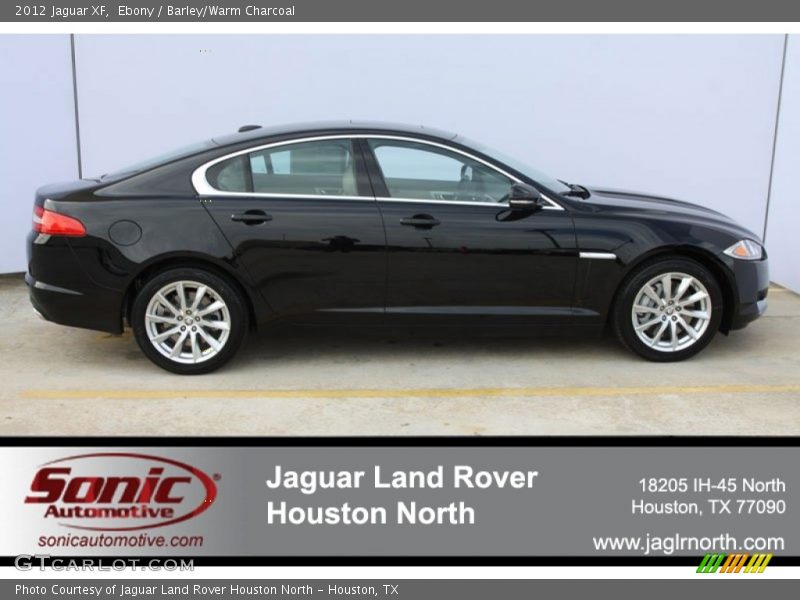 Ebony / Barley/Warm Charcoal 2012 Jaguar XF