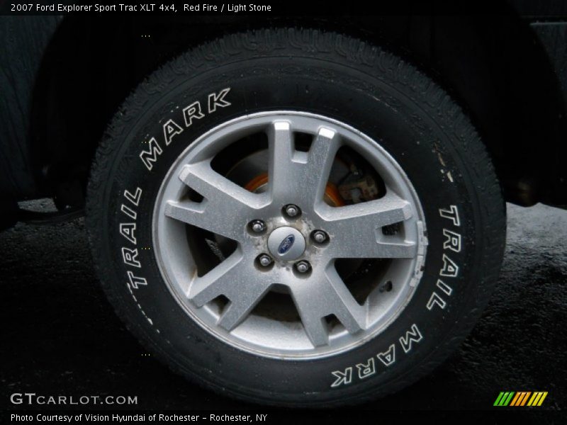 Red Fire / Light Stone 2007 Ford Explorer Sport Trac XLT 4x4