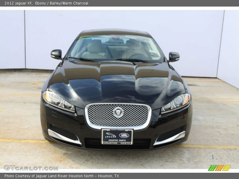 Ebony / Barley/Warm Charcoal 2012 Jaguar XF
