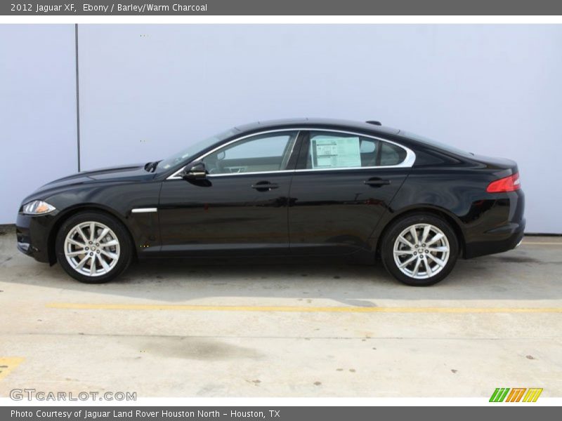 Ebony / Barley/Warm Charcoal 2012 Jaguar XF