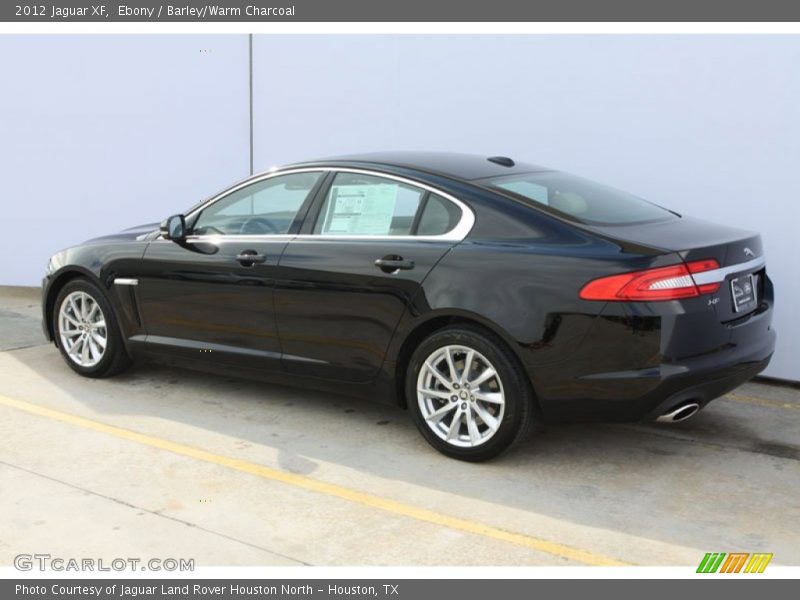 Ebony / Barley/Warm Charcoal 2012 Jaguar XF