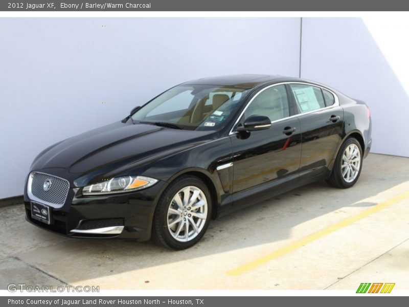 Ebony / Barley/Warm Charcoal 2012 Jaguar XF