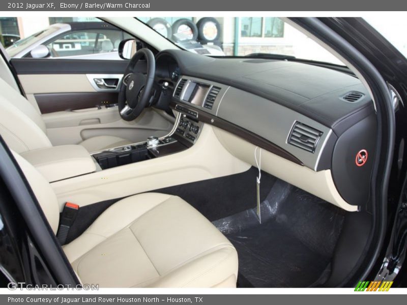 Ebony / Barley/Warm Charcoal 2012 Jaguar XF