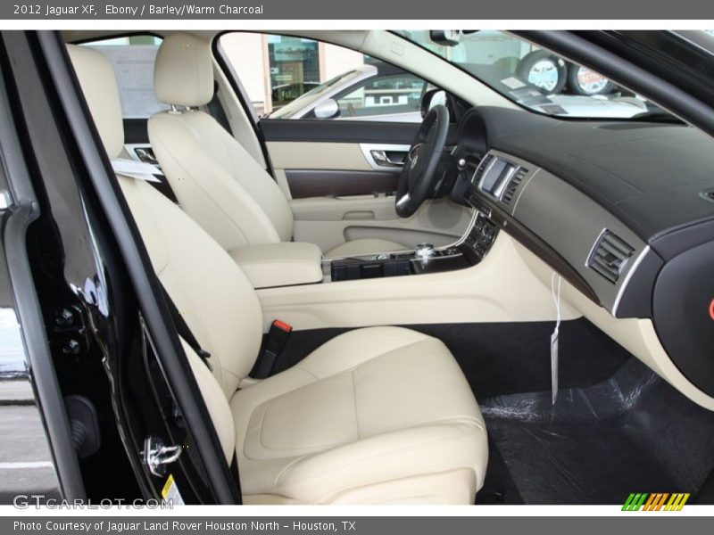 Ebony / Barley/Warm Charcoal 2012 Jaguar XF