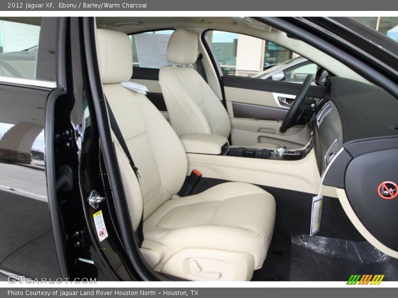 Ebony / Barley/Warm Charcoal 2012 Jaguar XF