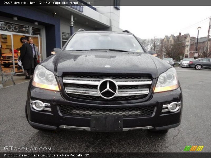 Capri Blue Metallic / Black 2007 Mercedes-Benz GL 450