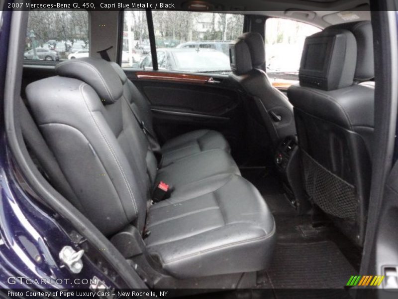 Capri Blue Metallic / Black 2007 Mercedes-Benz GL 450