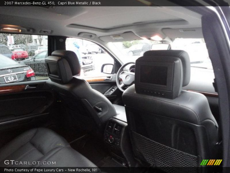 Capri Blue Metallic / Black 2007 Mercedes-Benz GL 450