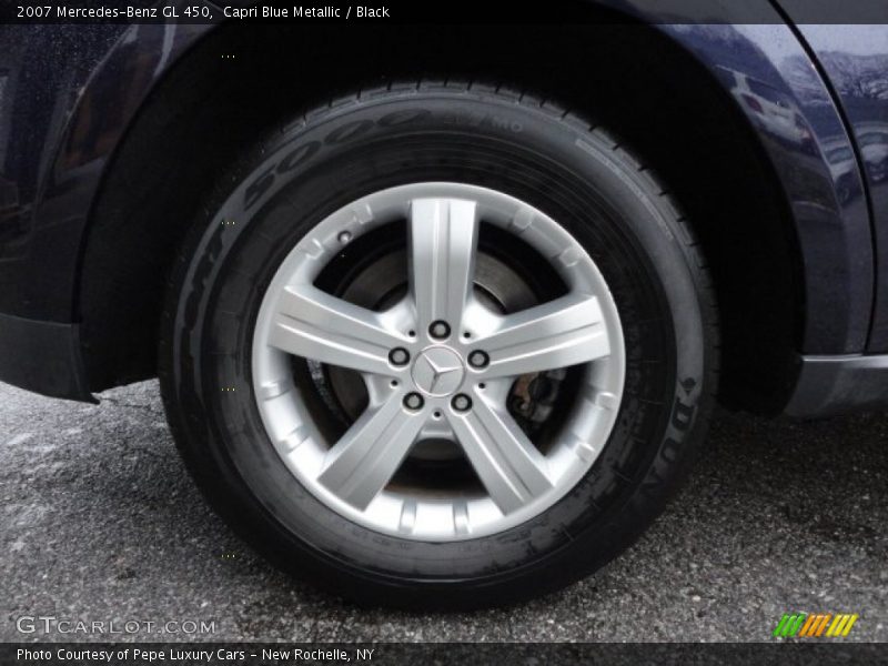 Capri Blue Metallic / Black 2007 Mercedes-Benz GL 450