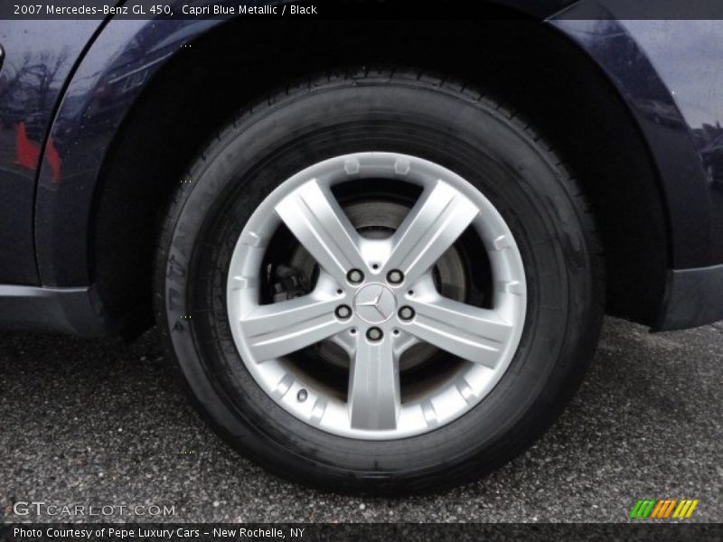 Capri Blue Metallic / Black 2007 Mercedes-Benz GL 450