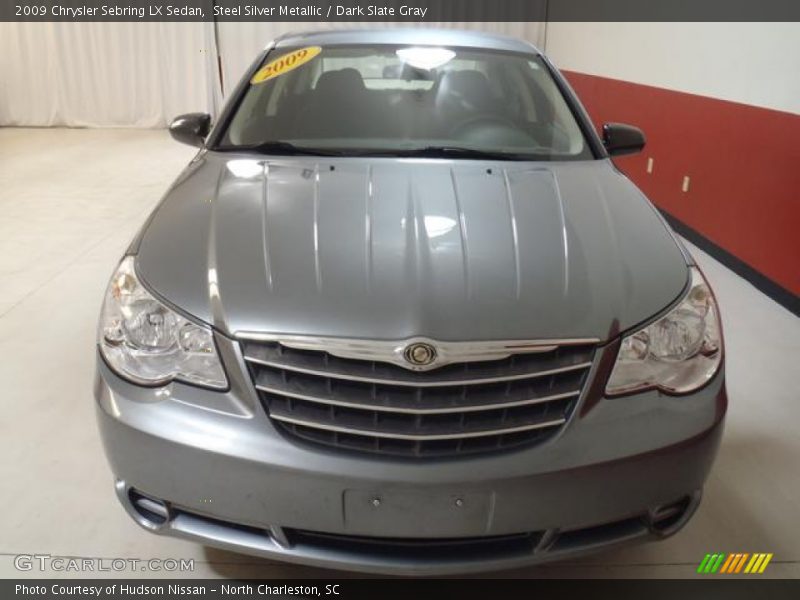 Steel Silver Metallic / Dark Slate Gray 2009 Chrysler Sebring LX Sedan