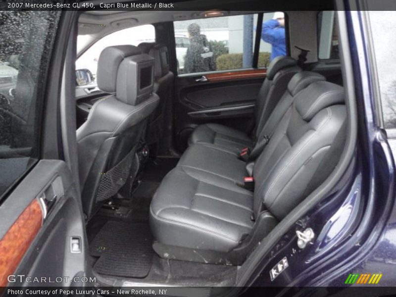 Capri Blue Metallic / Black 2007 Mercedes-Benz GL 450