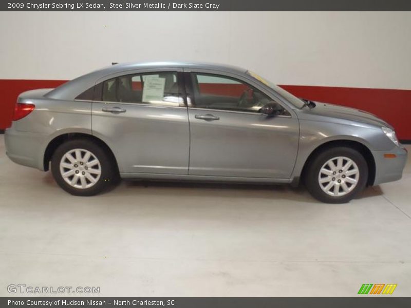 Steel Silver Metallic / Dark Slate Gray 2009 Chrysler Sebring LX Sedan