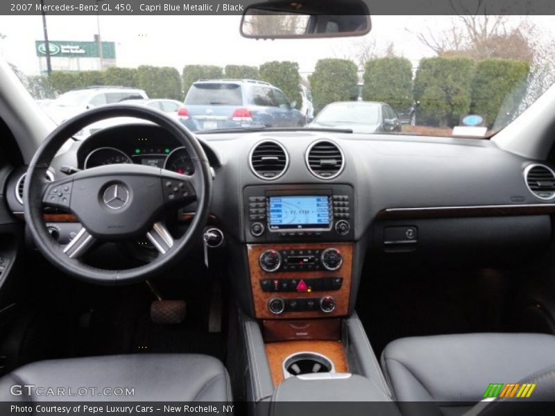 Capri Blue Metallic / Black 2007 Mercedes-Benz GL 450