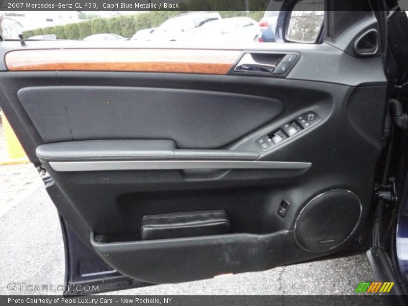 Capri Blue Metallic / Black 2007 Mercedes-Benz GL 450
