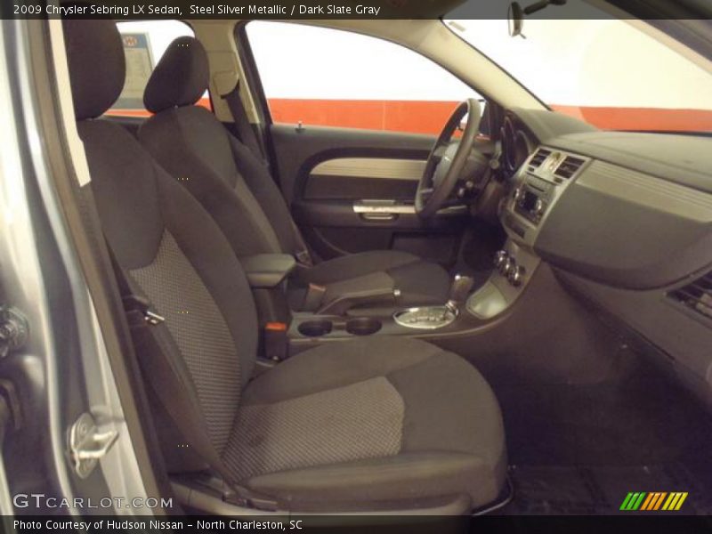 Steel Silver Metallic / Dark Slate Gray 2009 Chrysler Sebring LX Sedan