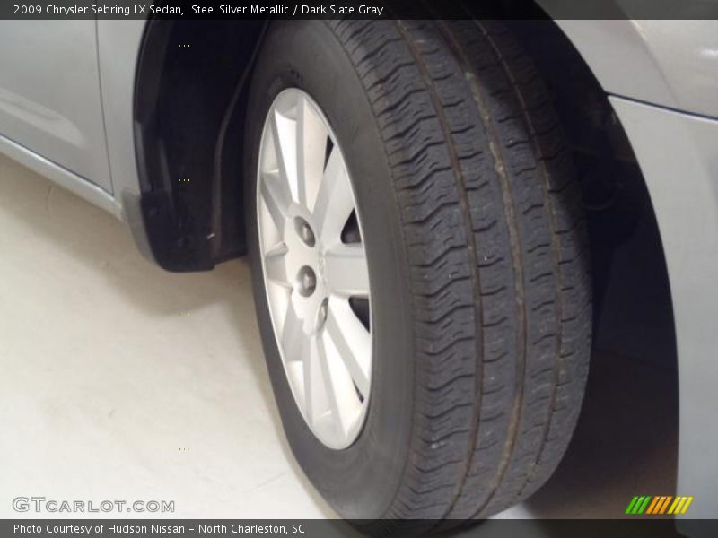 Steel Silver Metallic / Dark Slate Gray 2009 Chrysler Sebring LX Sedan