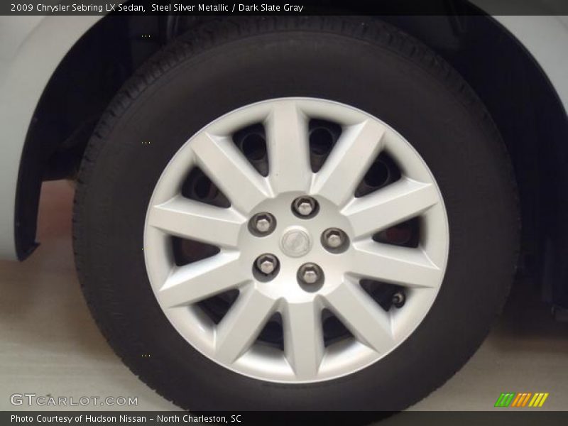 Steel Silver Metallic / Dark Slate Gray 2009 Chrysler Sebring LX Sedan