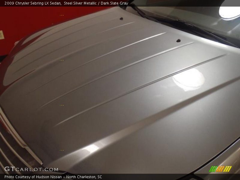 Steel Silver Metallic / Dark Slate Gray 2009 Chrysler Sebring LX Sedan