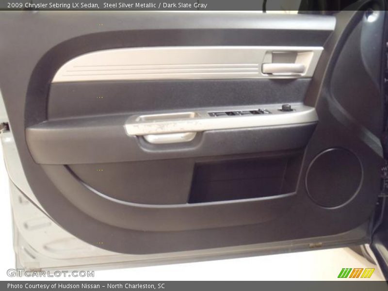 Steel Silver Metallic / Dark Slate Gray 2009 Chrysler Sebring LX Sedan