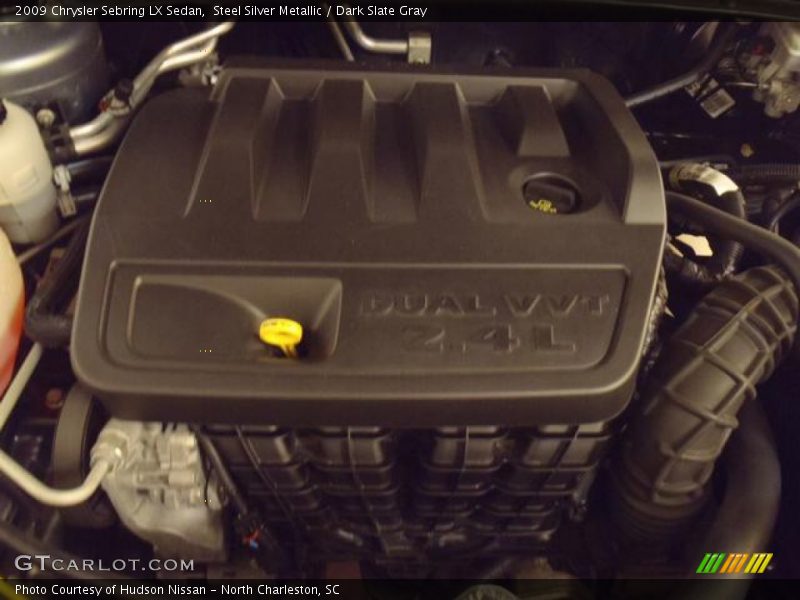 Steel Silver Metallic / Dark Slate Gray 2009 Chrysler Sebring LX Sedan