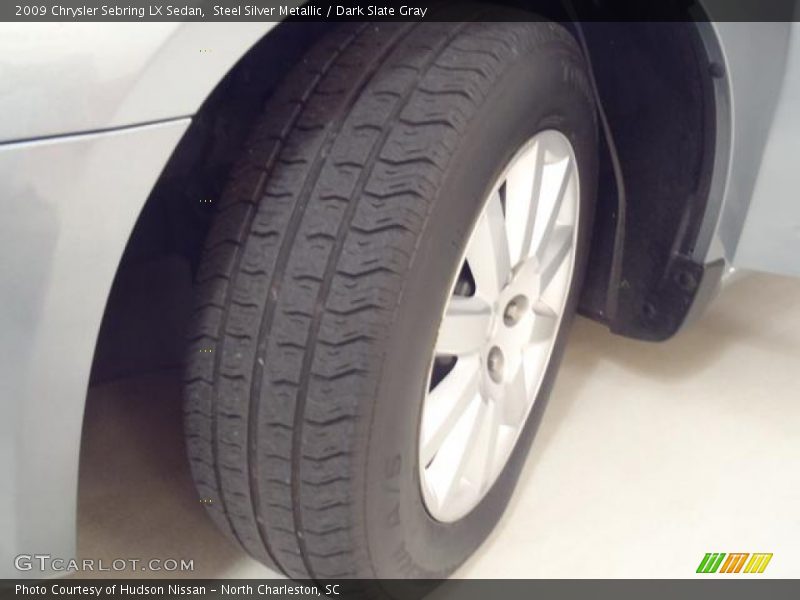 Steel Silver Metallic / Dark Slate Gray 2009 Chrysler Sebring LX Sedan