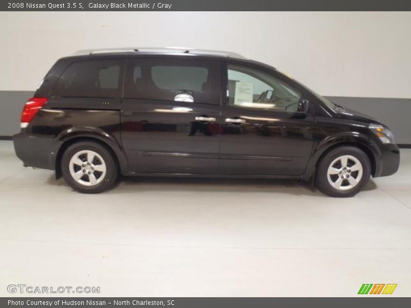 Galaxy Black Metallic / Gray 2008 Nissan Quest 3.5 S
