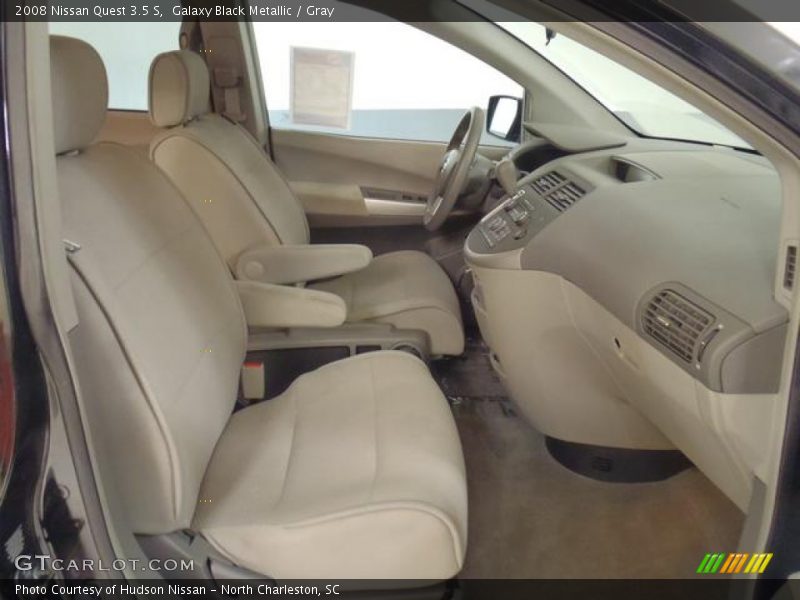 Galaxy Black Metallic / Gray 2008 Nissan Quest 3.5 S