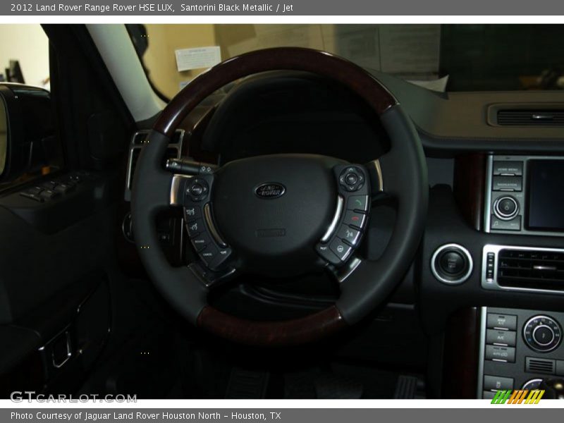 Santorini Black Metallic / Jet 2012 Land Rover Range Rover HSE LUX