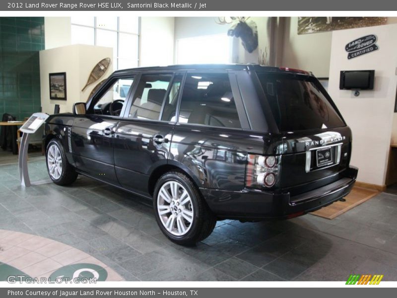 Santorini Black Metallic / Jet 2012 Land Rover Range Rover HSE LUX