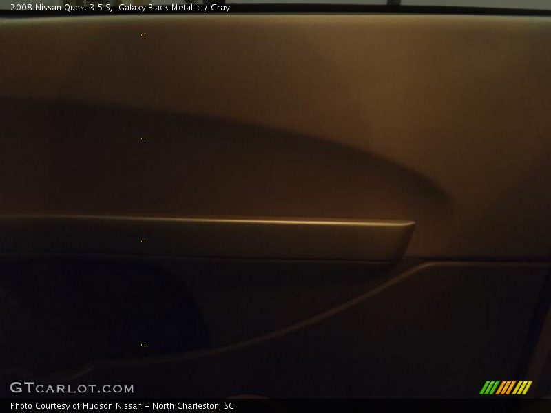 Galaxy Black Metallic / Gray 2008 Nissan Quest 3.5 S