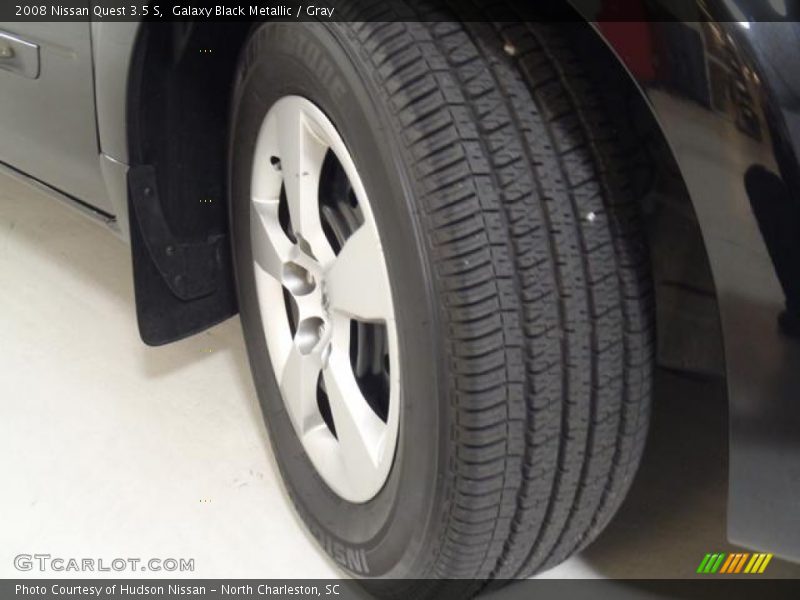 Galaxy Black Metallic / Gray 2008 Nissan Quest 3.5 S