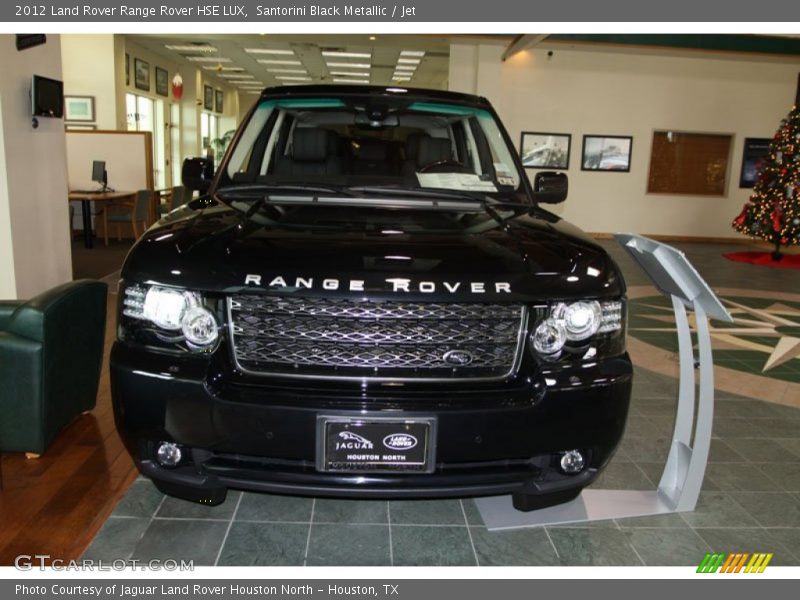 Santorini Black Metallic / Jet 2012 Land Rover Range Rover HSE LUX