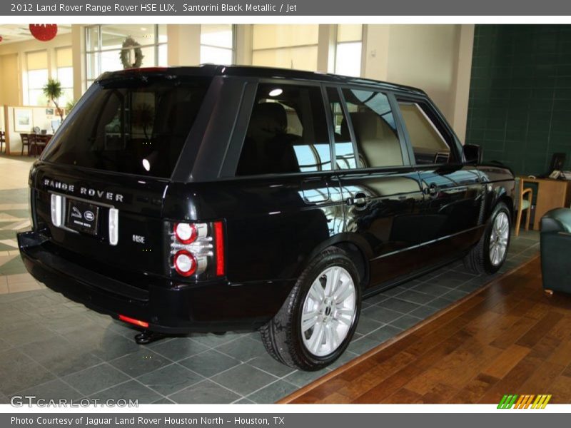 Santorini Black Metallic / Jet 2012 Land Rover Range Rover HSE LUX