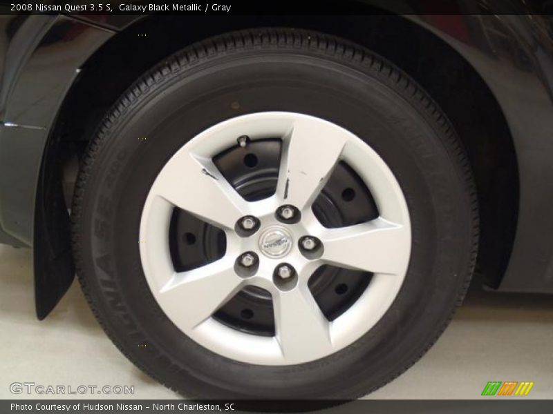 Galaxy Black Metallic / Gray 2008 Nissan Quest 3.5 S