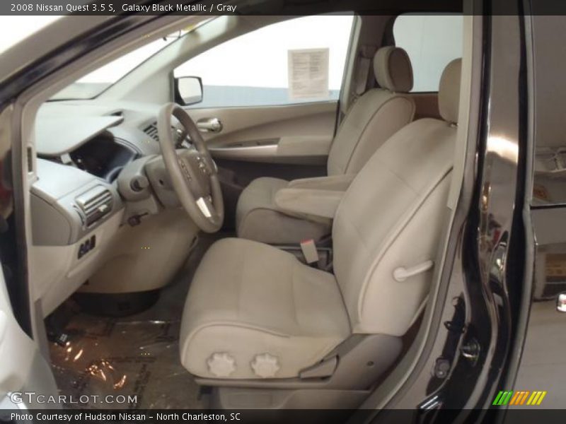 Galaxy Black Metallic / Gray 2008 Nissan Quest 3.5 S