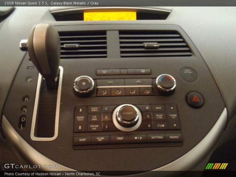 Galaxy Black Metallic / Gray 2008 Nissan Quest 3.5 S
