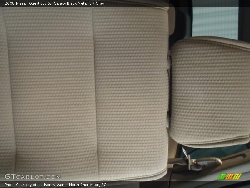 Galaxy Black Metallic / Gray 2008 Nissan Quest 3.5 S