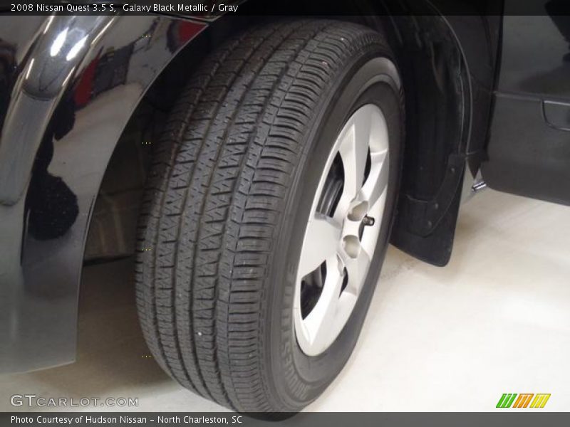 Galaxy Black Metallic / Gray 2008 Nissan Quest 3.5 S