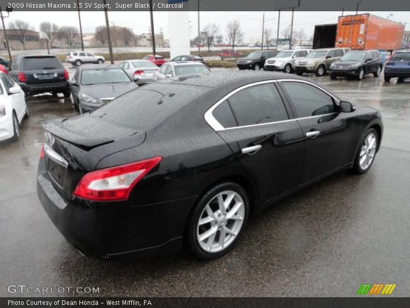 Super Black / Charcoal 2009 Nissan Maxima 3.5 SV Sport