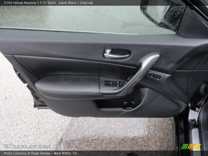Super Black / Charcoal 2009 Nissan Maxima 3.5 SV Sport