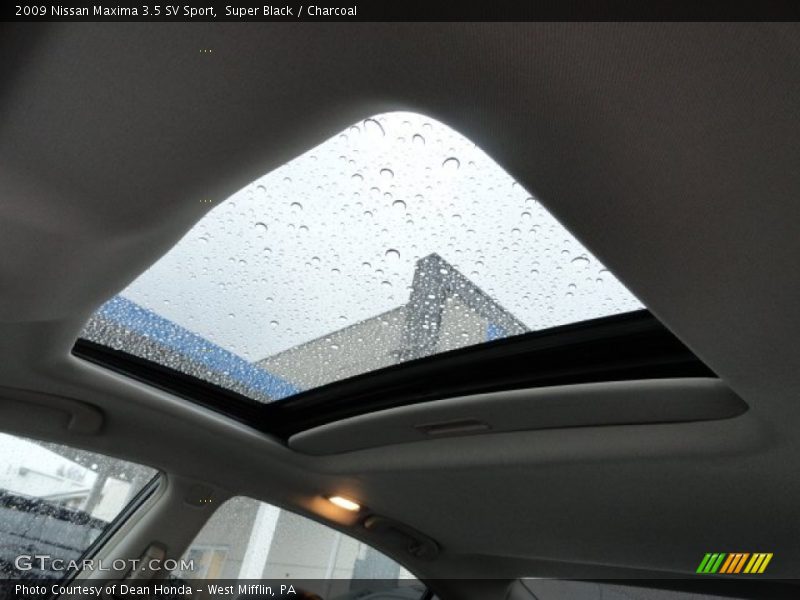 Super Black / Charcoal 2009 Nissan Maxima 3.5 SV Sport
