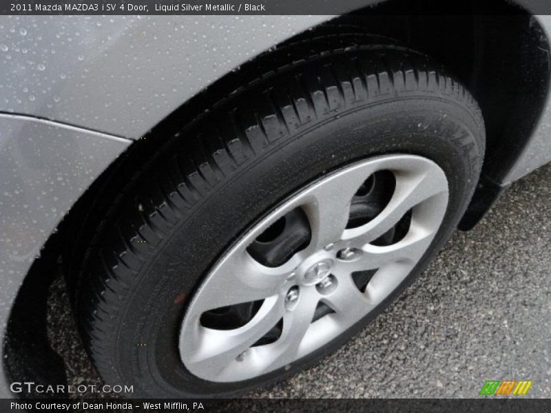 Liquid Silver Metallic / Black 2011 Mazda MAZDA3 i SV 4 Door
