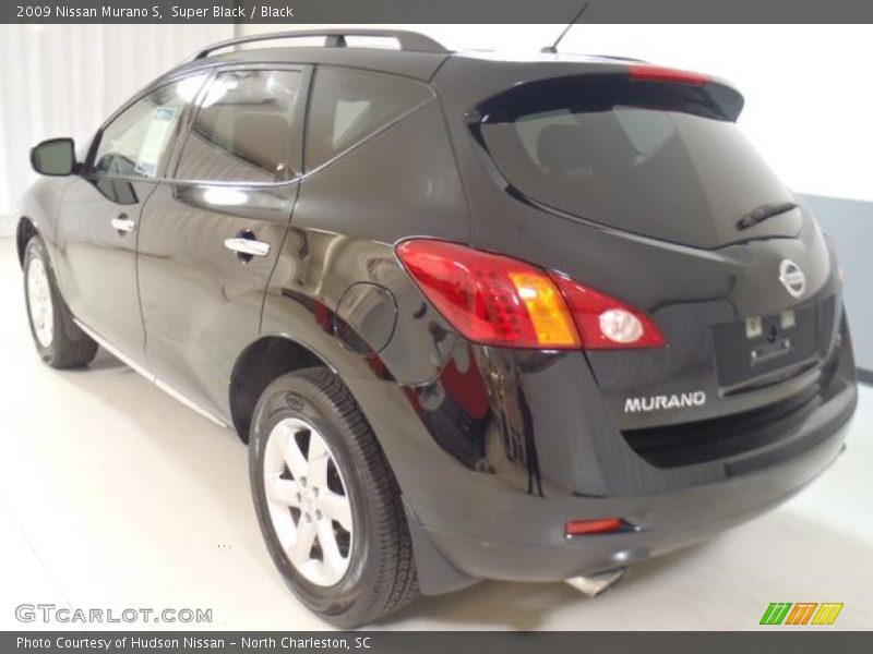 Super Black / Black 2009 Nissan Murano S