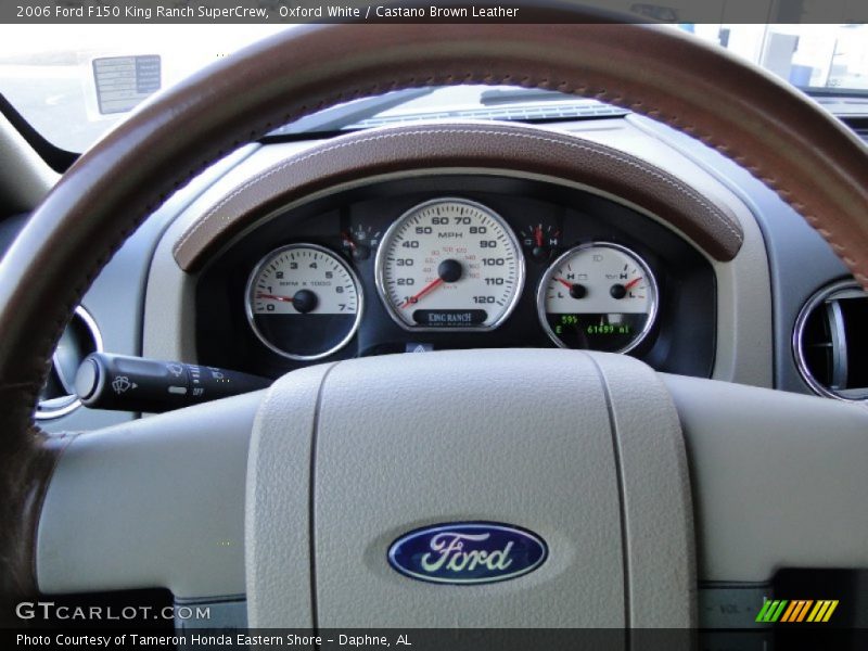 Oxford White / Castano Brown Leather 2006 Ford F150 King Ranch SuperCrew
