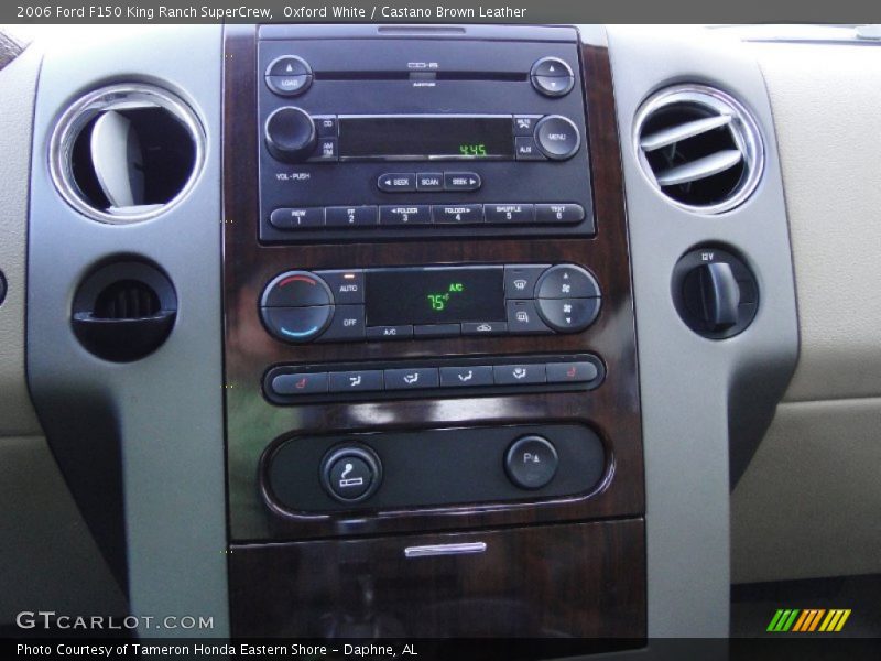 Oxford White / Castano Brown Leather 2006 Ford F150 King Ranch SuperCrew